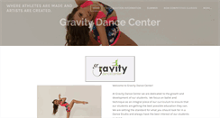 Desktop Screenshot of gravitydancecenter.com